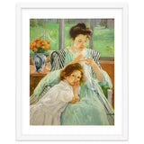 Young mother sewing, 1901 Canvas,92,4 x 73,7 cm. thumbnail