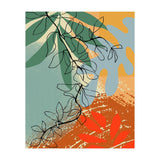 Abstract Leaves Close Up 2 (Print Only) thumbnail