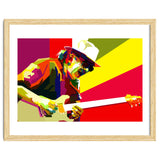 Carlos Santana Latin Guitarist Pop Art Wpap thumbnail