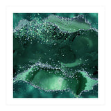 Emerald Glitter Agate Texture 04  (Print Only) thumbnail