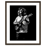 Pat Metheny American Jazz Guitarist Legend in Monochrome thumbnail