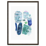 Watercolor Aqua Abstract Spots II thumbnail