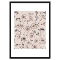 Wild Roses Floral Pattern