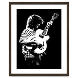 Pat Metheny American Jazz Musician in Monochrome thumbnail