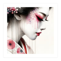 Petal Drift Modern Geisha (Print Only)