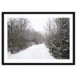 Walking through the snow park thumbnail