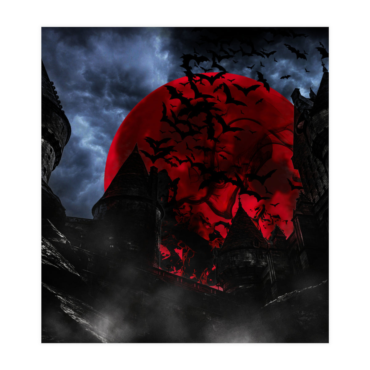 Castle Bats (Print Only)