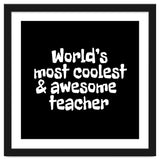 World's most coolest and awesome teacher thumbnail
