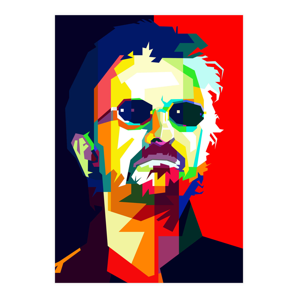 Ringo Starr The Beatles Music Art WPAP (Print Only)