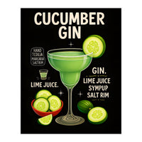 Cucumber Gin (Print Only)