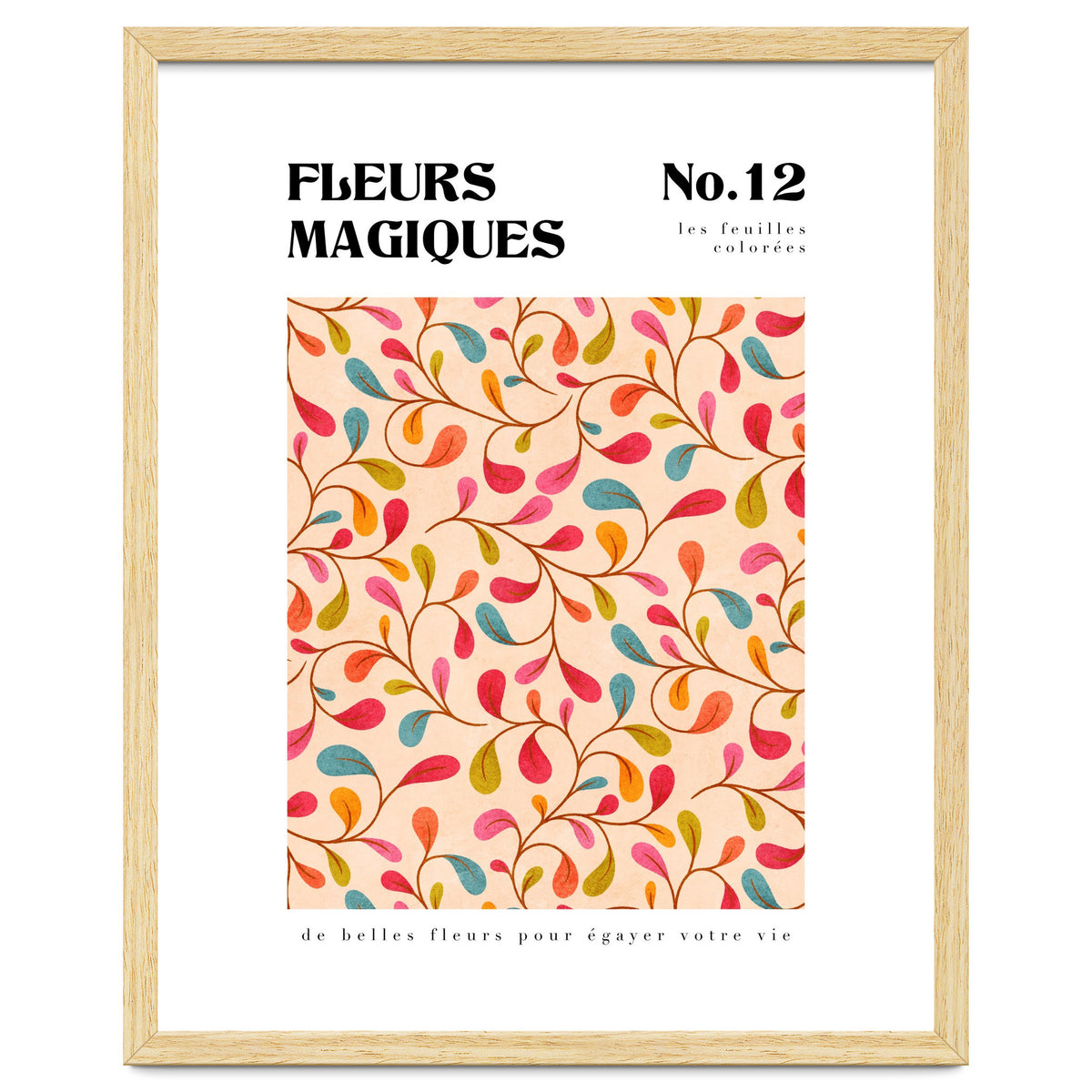 Magical Flowers No.12 Coloured Leaves