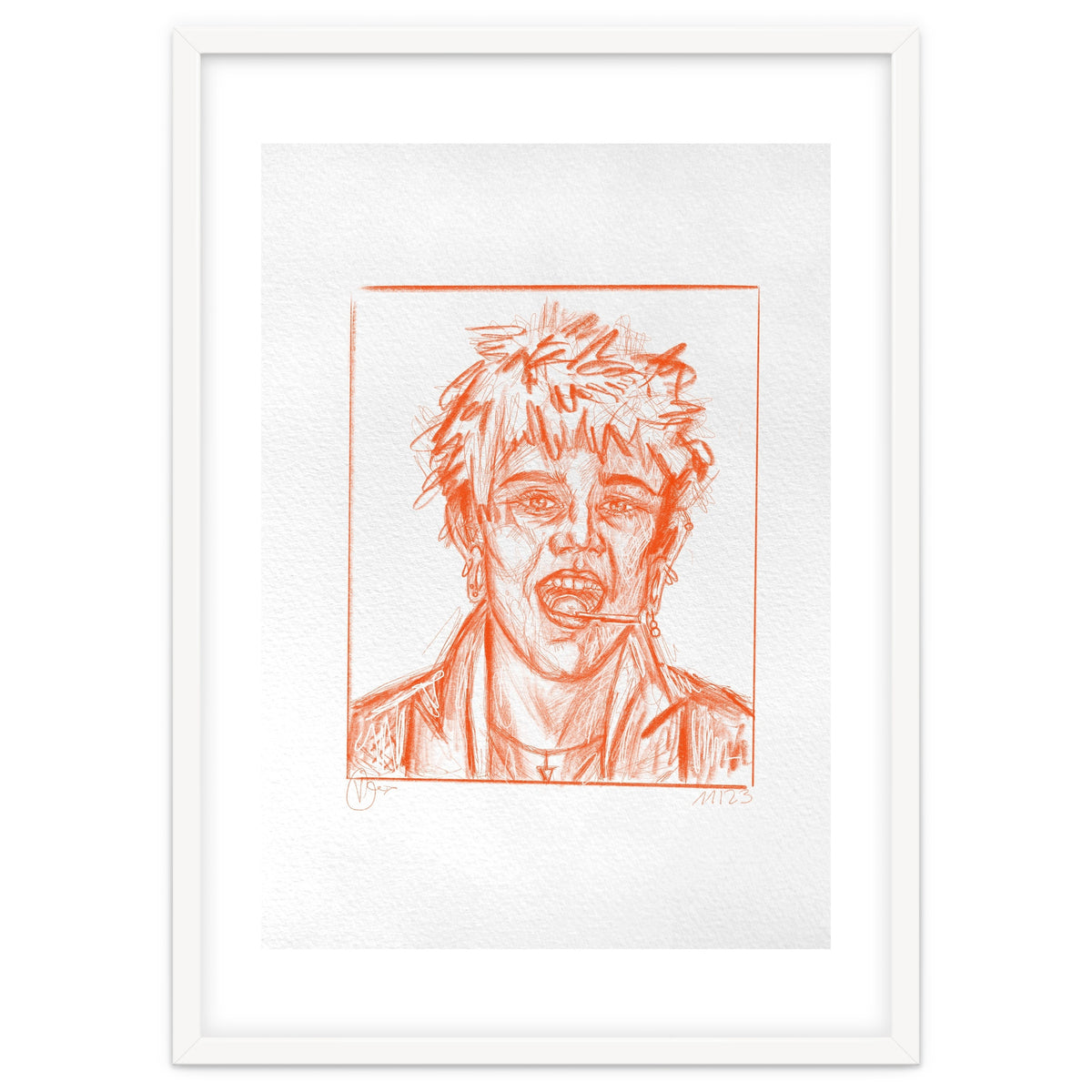 süßsaurer lollipop