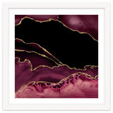 Burgundy & Gold Agate Texture 14 thumbnail