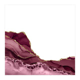 Burgundy & Gold Agate Texture 23  (Print Only) thumbnail