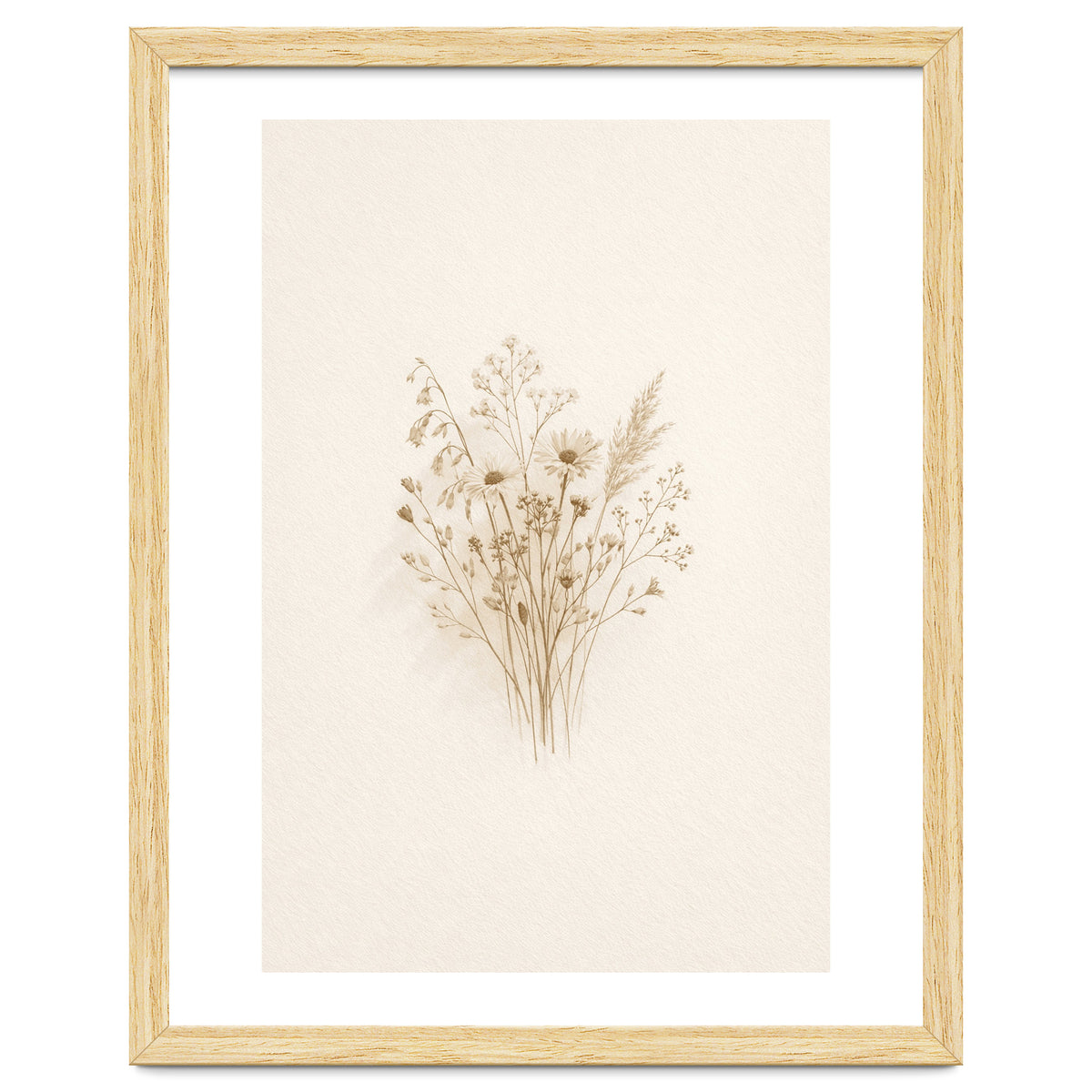 Minimalist Japandi Textures in Warm