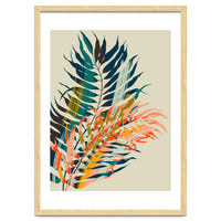 Colorful Palm Leaves