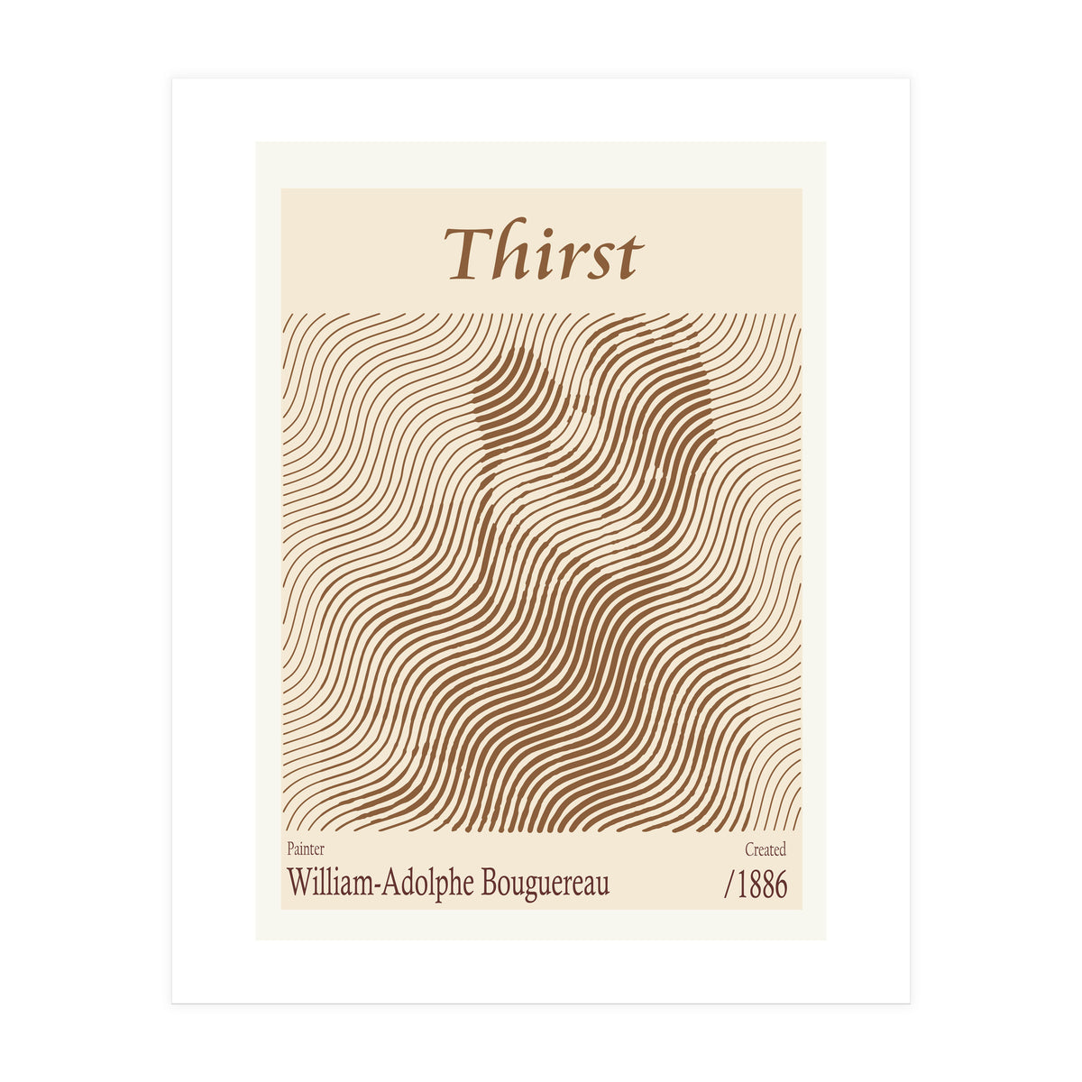 Thirst – William Adolphe Bouguereau (1886) (Print Only)