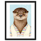 Otter Portrait in Jacket thumbnail