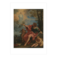Carlo Maratta – Saint John the Evangelist on Patmos (c. 1680–1720) (Print Only)