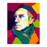 Pablo Picasso Pop Art WPAP (Print Only) thumbnail