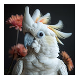Beautiful Cockatoo Parrot With Yellow Crest (Print Only) thumbnail