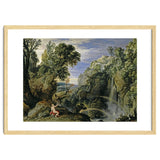 Pedro Pablo Rubens; Paul Bril / 'Landscape with Psyche and Jupiter', 1610; ca. 1630, Flemish Scho... thumbnail