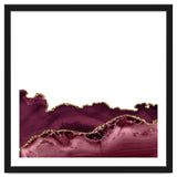 Burgundy & Gold Agate Texture 30 thumbnail