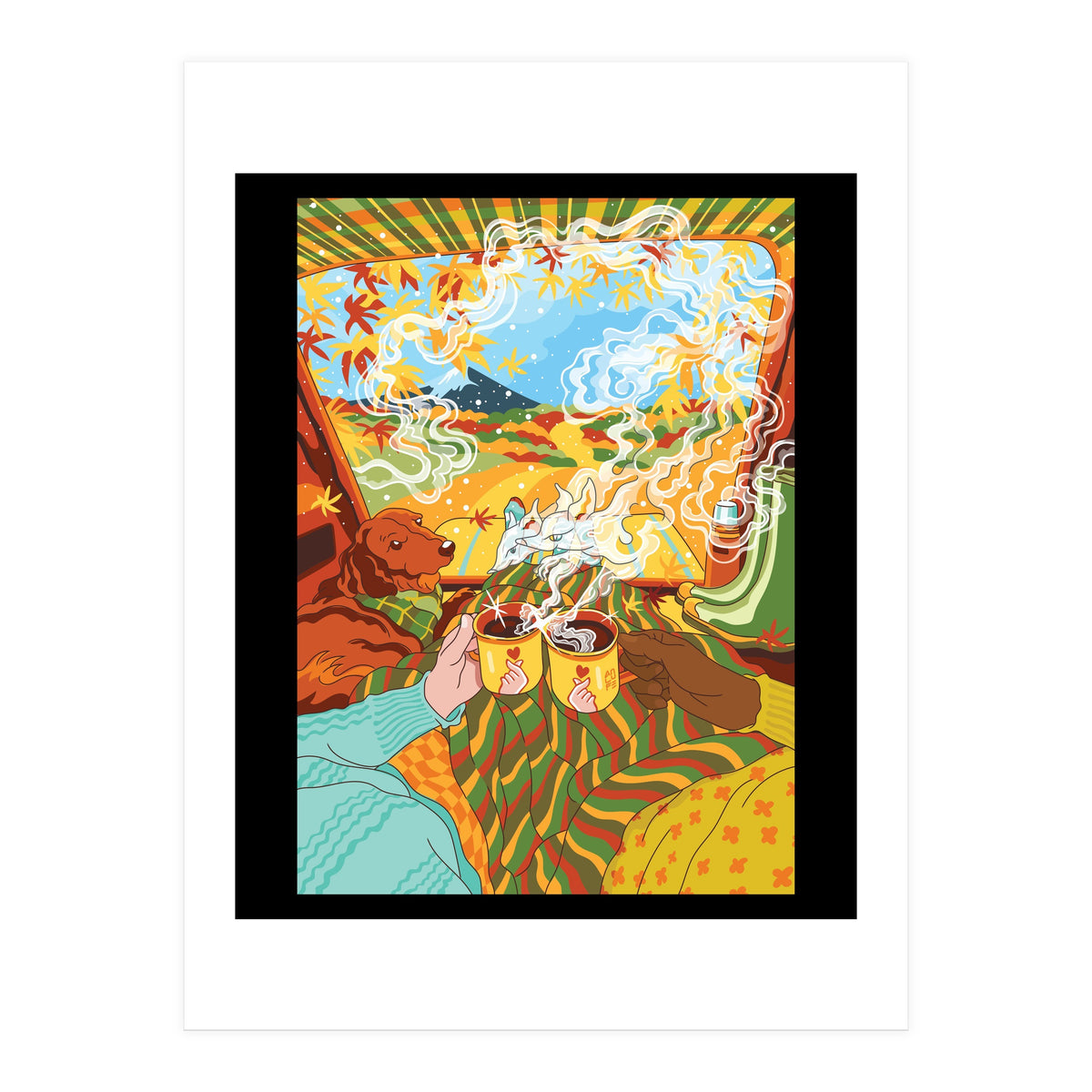 A Foxy Trip (Print Only)