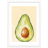 Avocado Half, Fresh Food Kitchen Art thumbnail