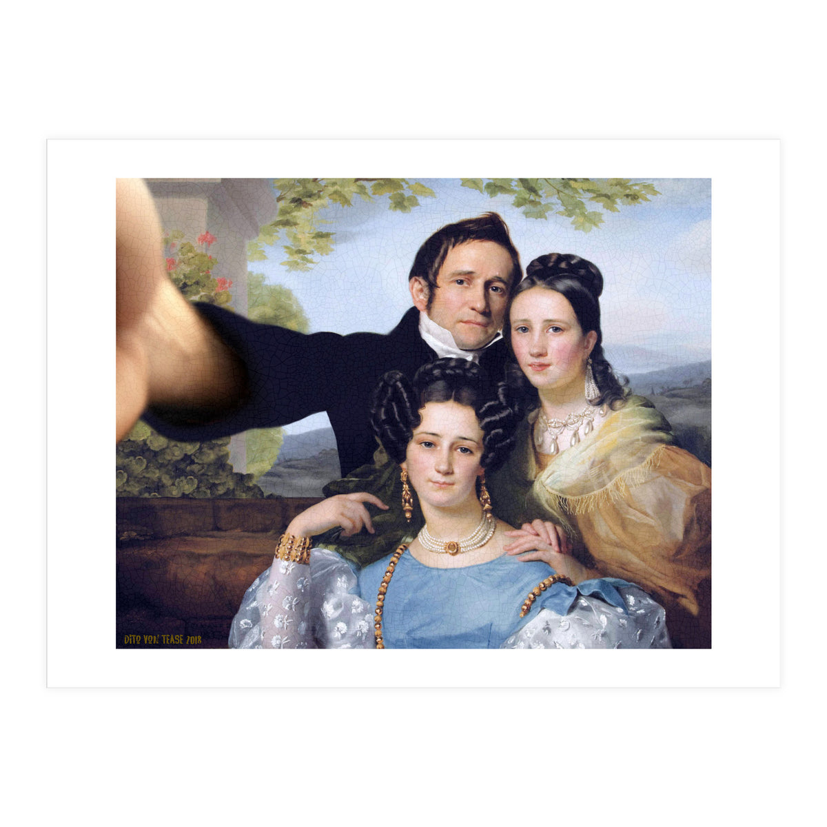 François Joseph Navez - Selfie (Print Only)