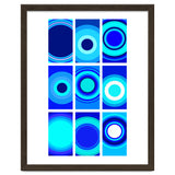 Circles & Rectangles Alt Blue 3 X 3: 1 thumbnail