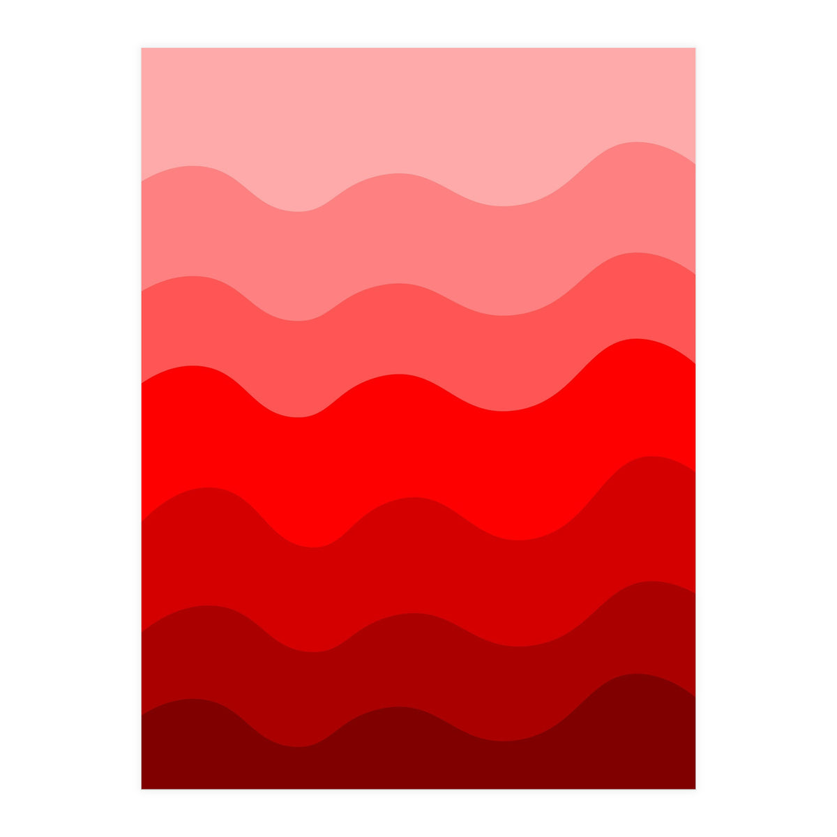 Red gradient design  (Print Only)