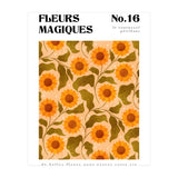 Magical Flowers No.16 Sparkling Sunflowers (Print Only) thumbnail