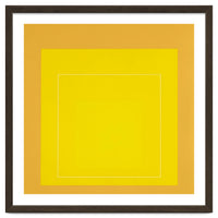 JOSEF ALBERS - HOMAGE TO THE SQUARE YELLOW