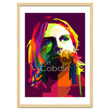 Kurt Cobain Grunge Music Pop Art WPAP thumbnail