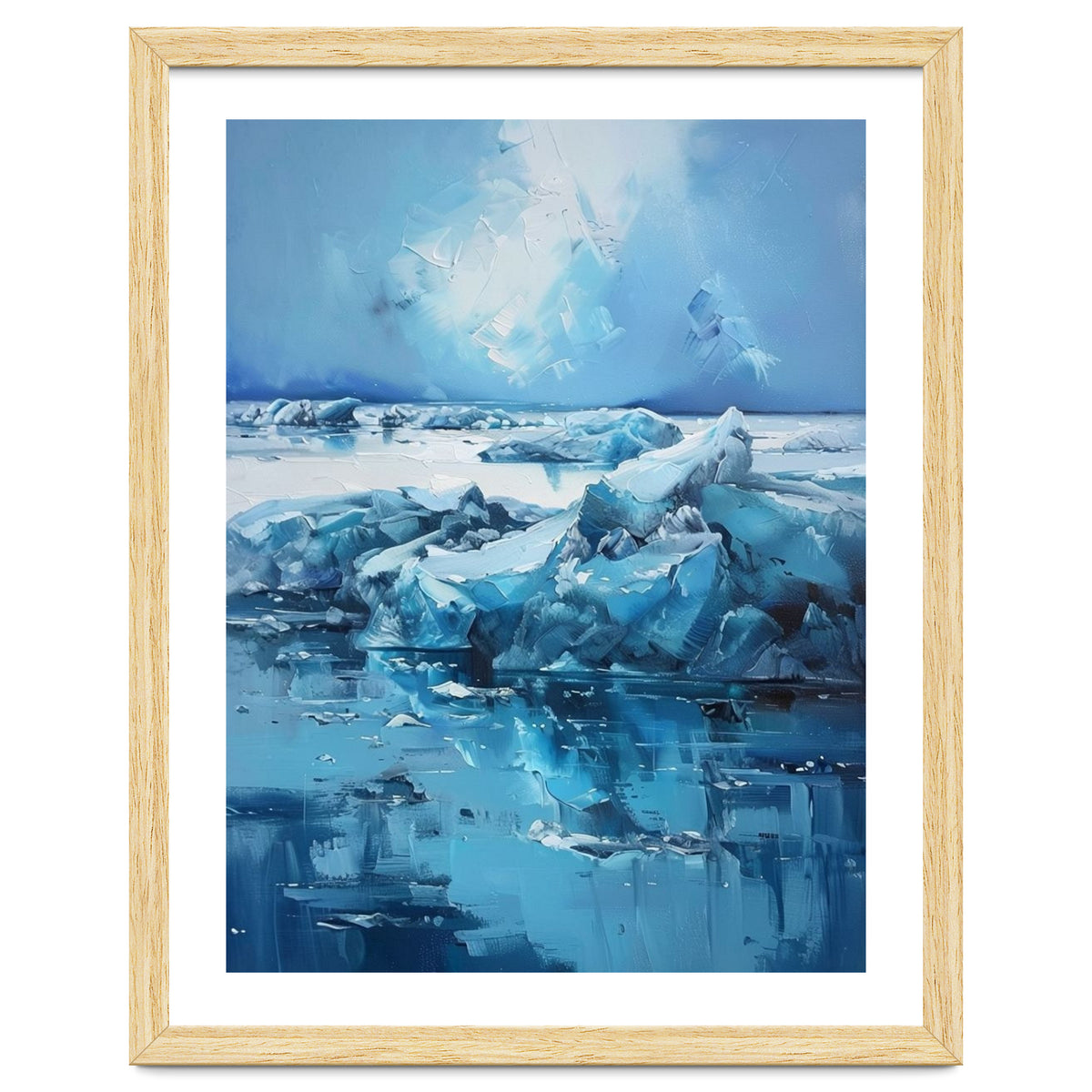 The Silent Fracture of Cerulean Giants
