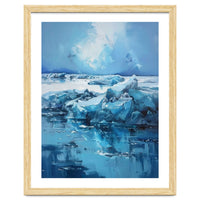 The Silent Fracture of Cerulean Giants