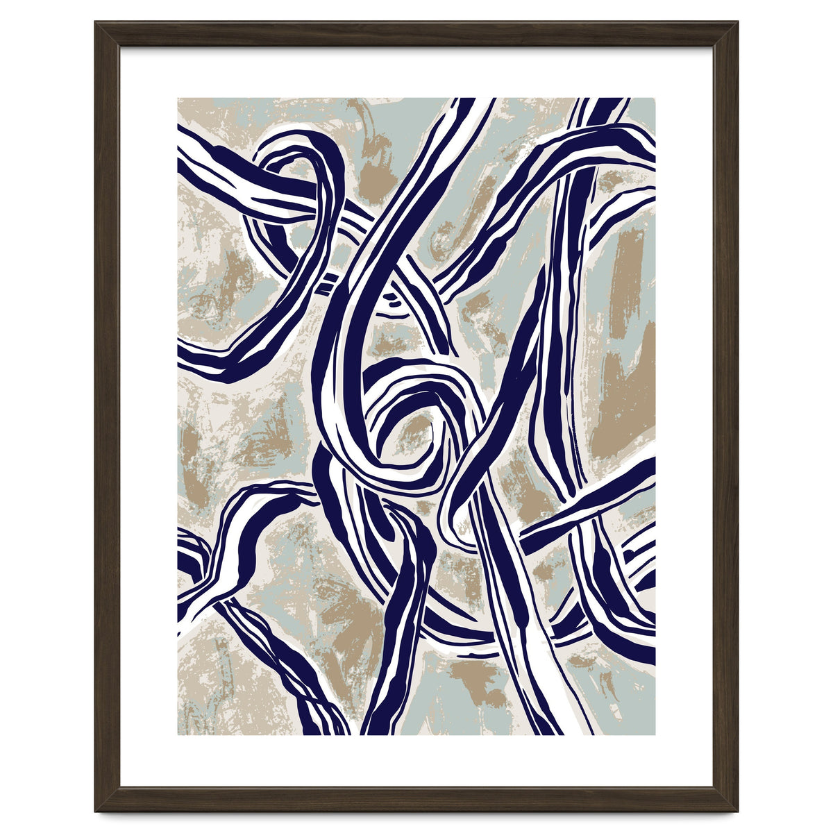 Follow the lines Abstract knots