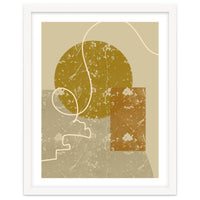 Geometric Composition with an Organic Touch