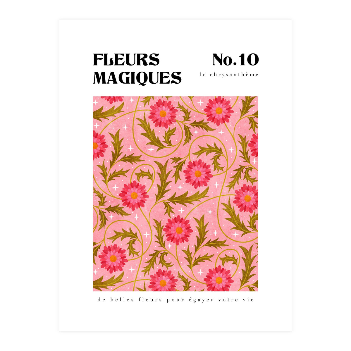 Magical Flowers No.10 Chrysanthemums (Print Only)