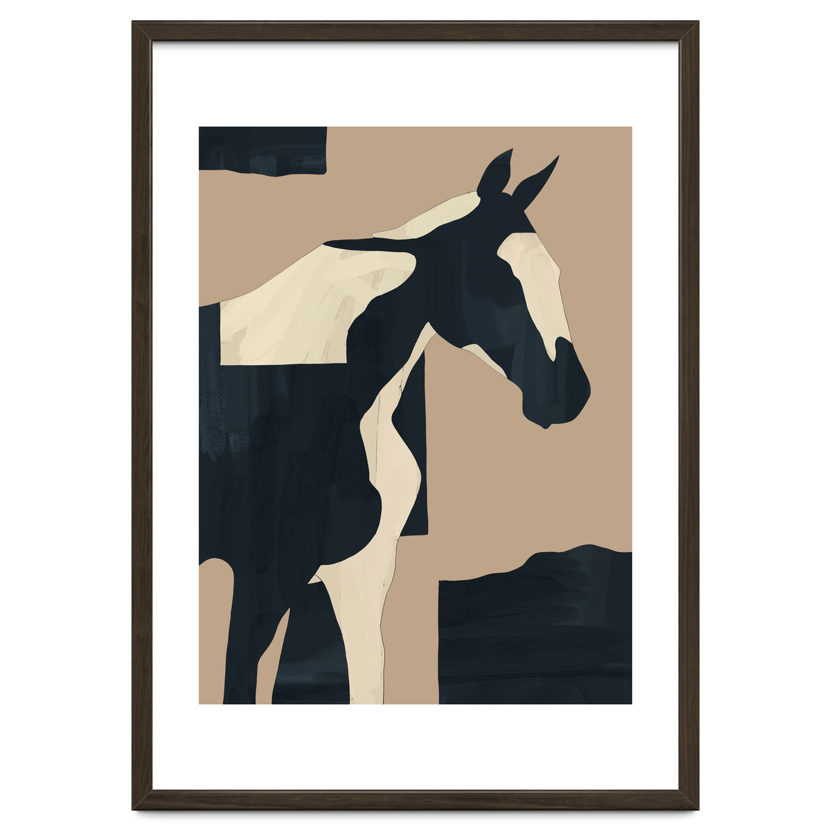 Abstract Minimal Horse 7