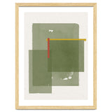 GREEN WATERCOLOR SHAPES NO.2 thumbnail