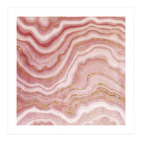 Pink Agate Texture 09  (Print Only)