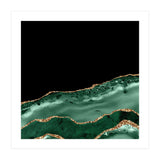 Emerald & Gold Agate Texture 02 (Print Only) thumbnail
