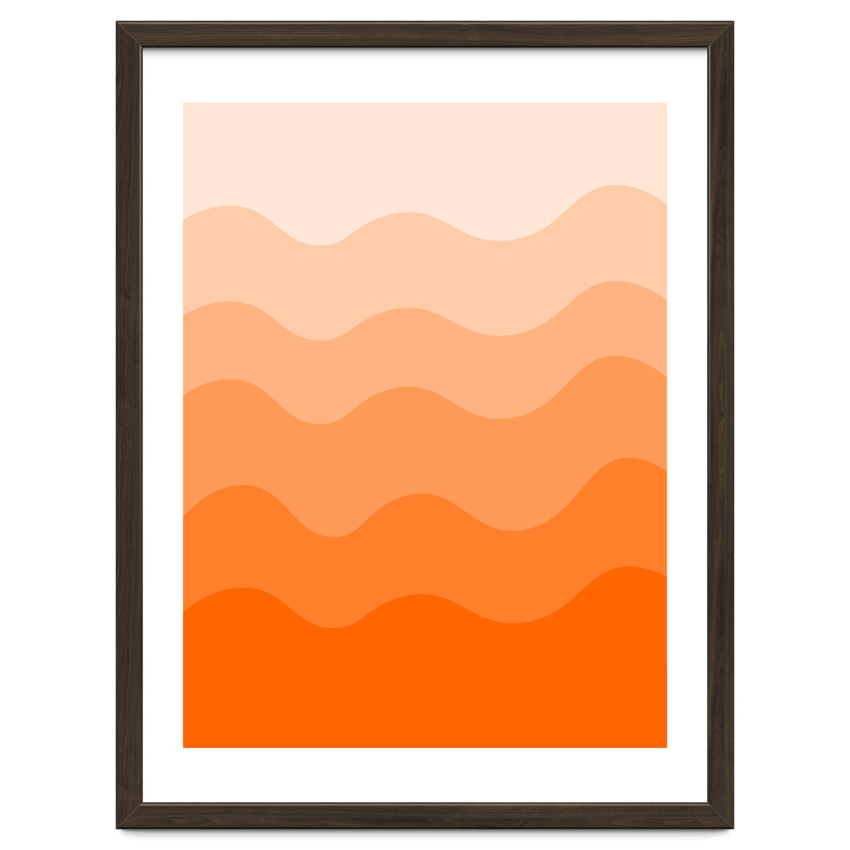 Orange gradient design