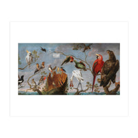 Frans Snyders / 'Concert of the Birds', 17th century, Flemish School, Oil on canvas. (Print Only)