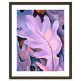 Georgia O’Keeffe – Purple Leaves (1922) | Elegant Botanical Modernist Composition in Rich Violet Tones thumbnail