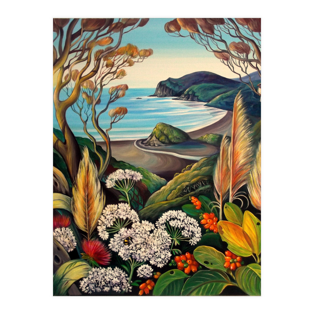 Anawhata End Of Summer (Print Only)