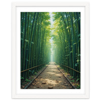 The Emerald Path: A Sun-Drenched Journey