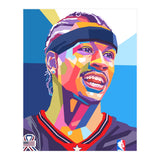 Allen Iverson pop art (Print Only) thumbnail
